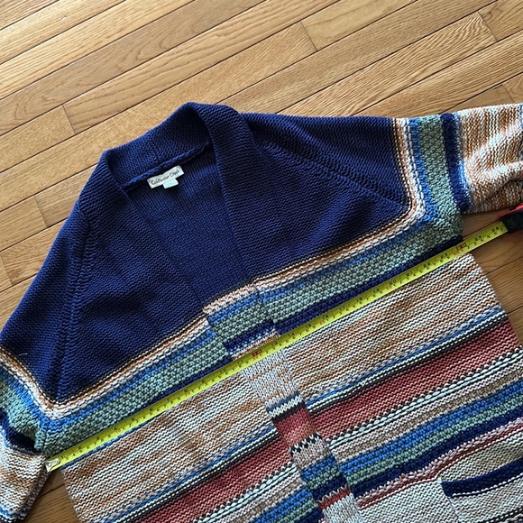 Vintage cotton-blend Coldwater Creek cardigan sweater with front pockets - Picture 6 of 10